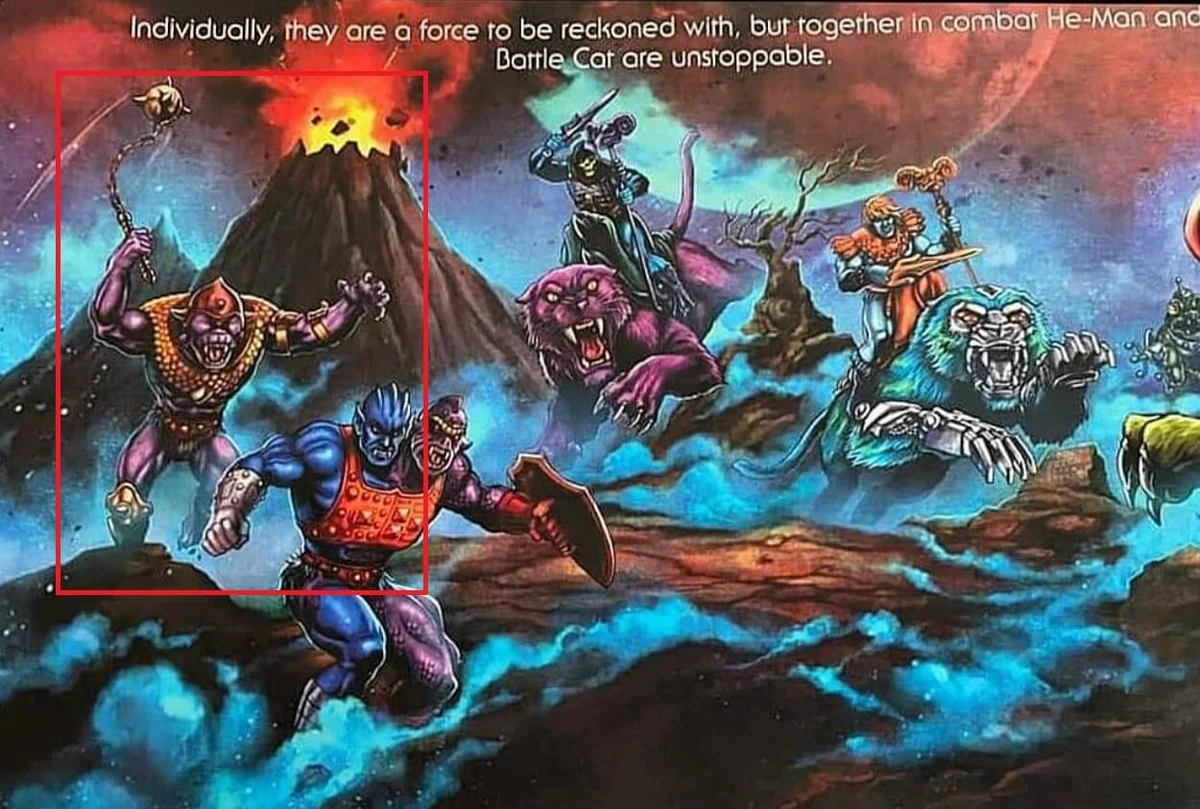 MOTU Origins Battle Field Warriors Package rear