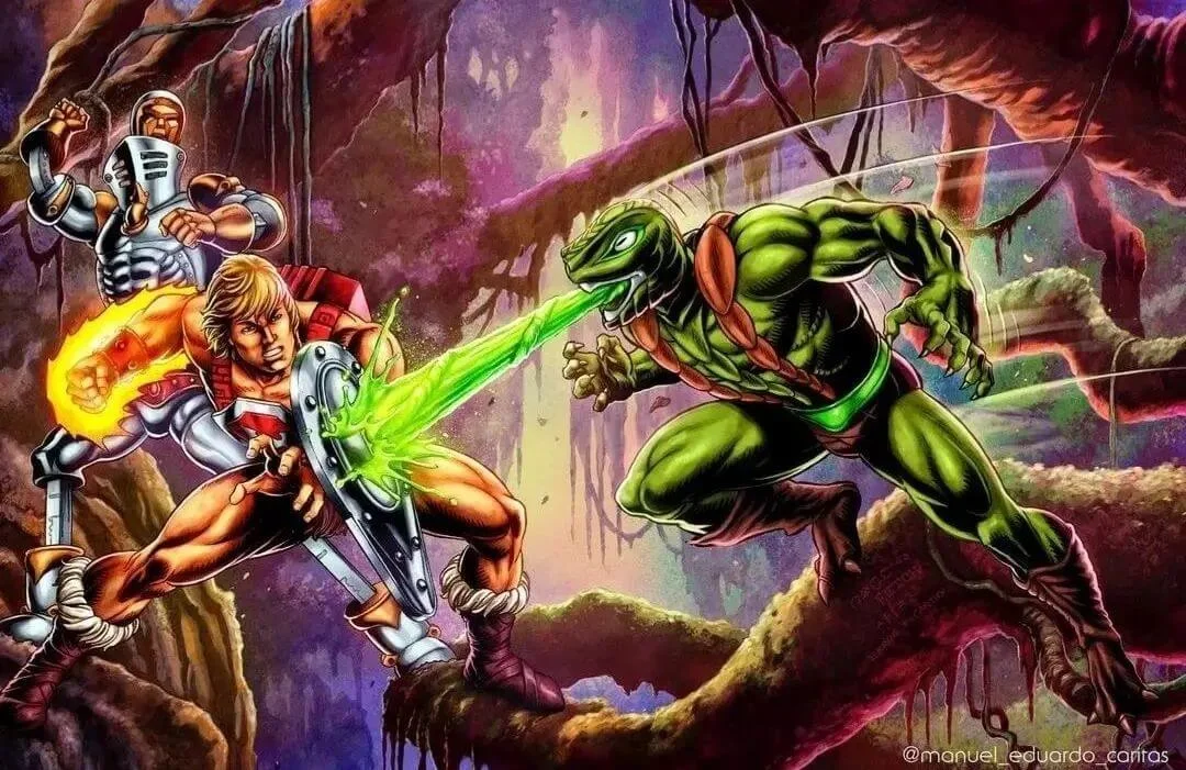 MOTU Origins Kobra Khan Card Art