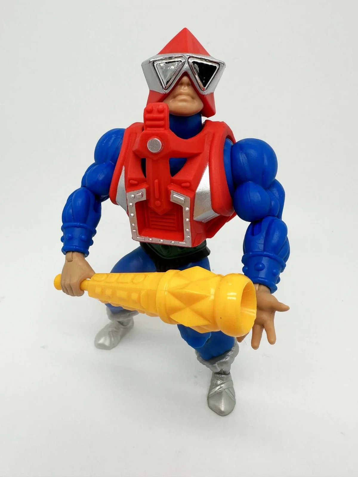 MOTU Origins Mekaneck action pose 5