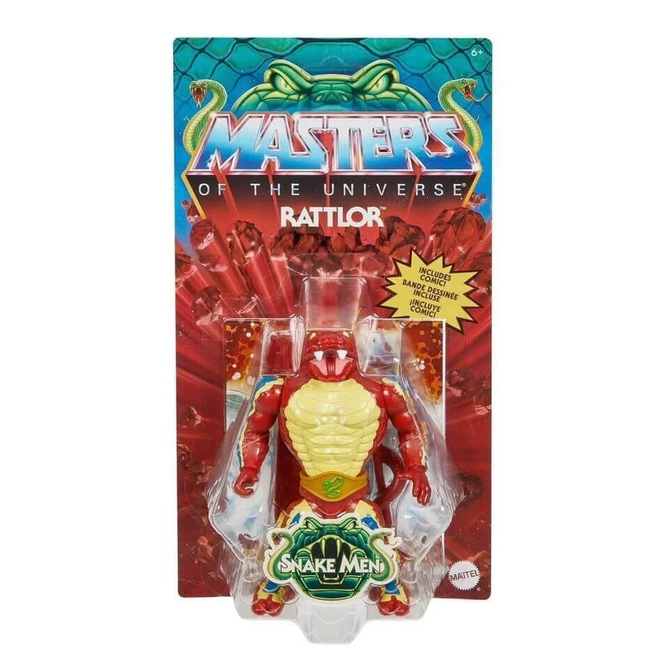 MOTU Origins Rattlor MOC