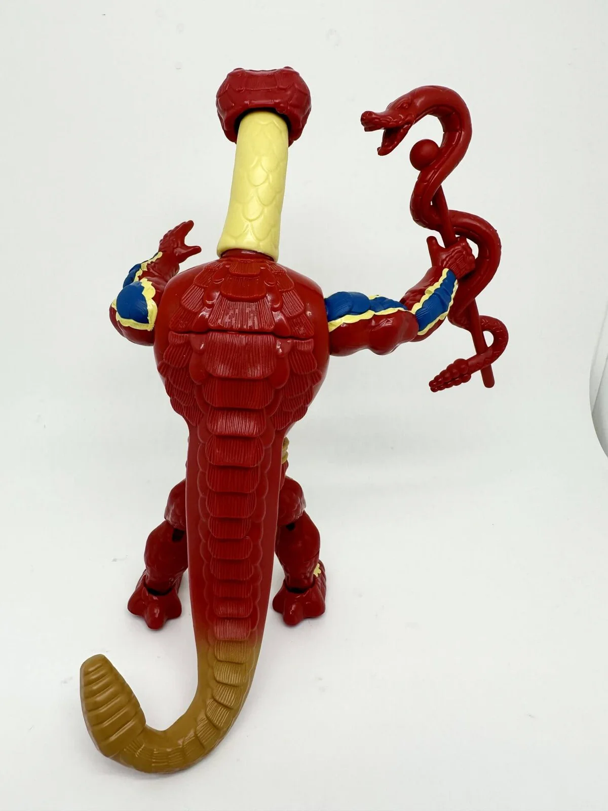 MOTU Origins Wave 11 Snake Men Rattlor packed out back side