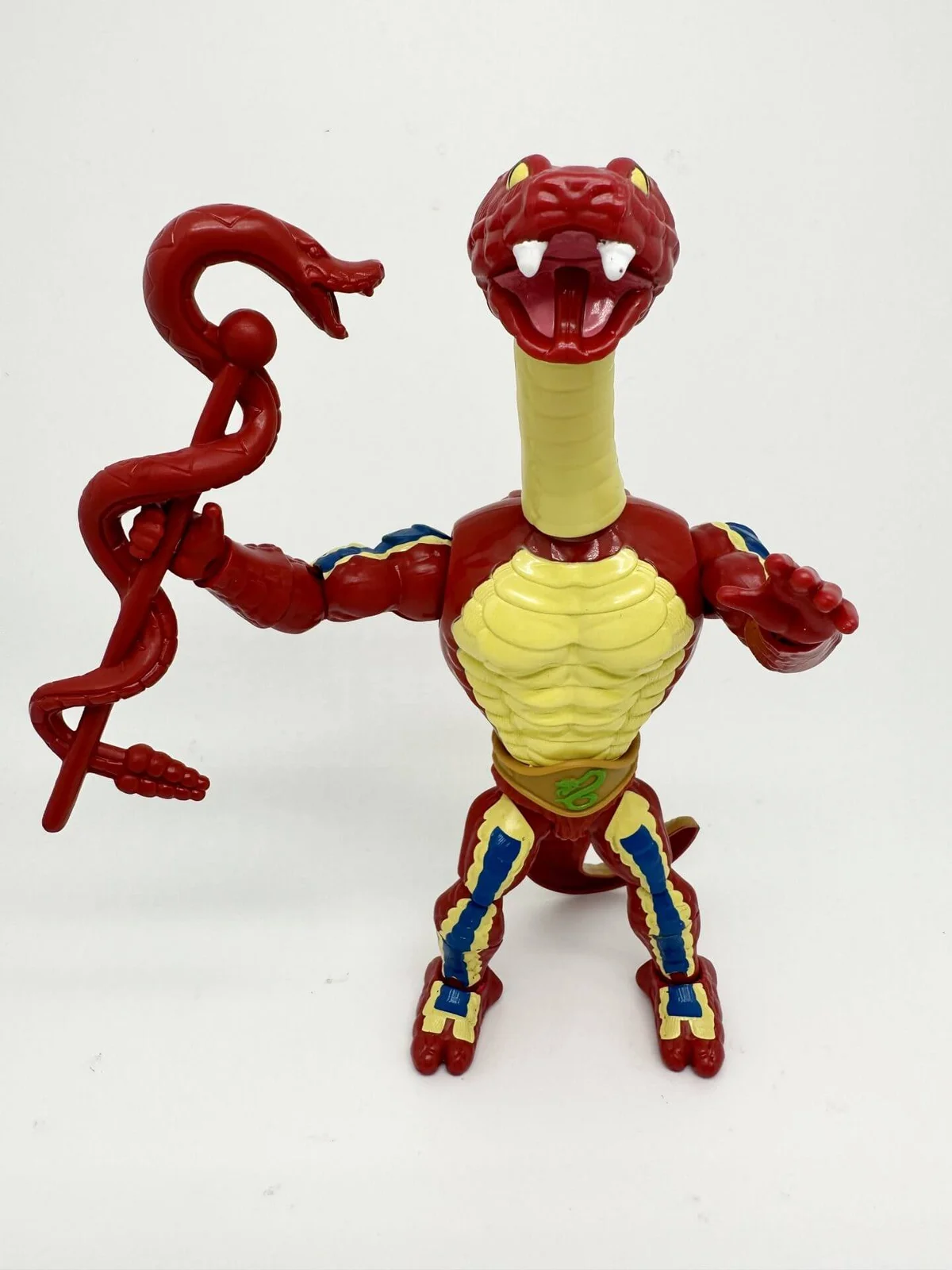 MOTU Origins Wave 11 Snake Men Rattlor packed out fronr