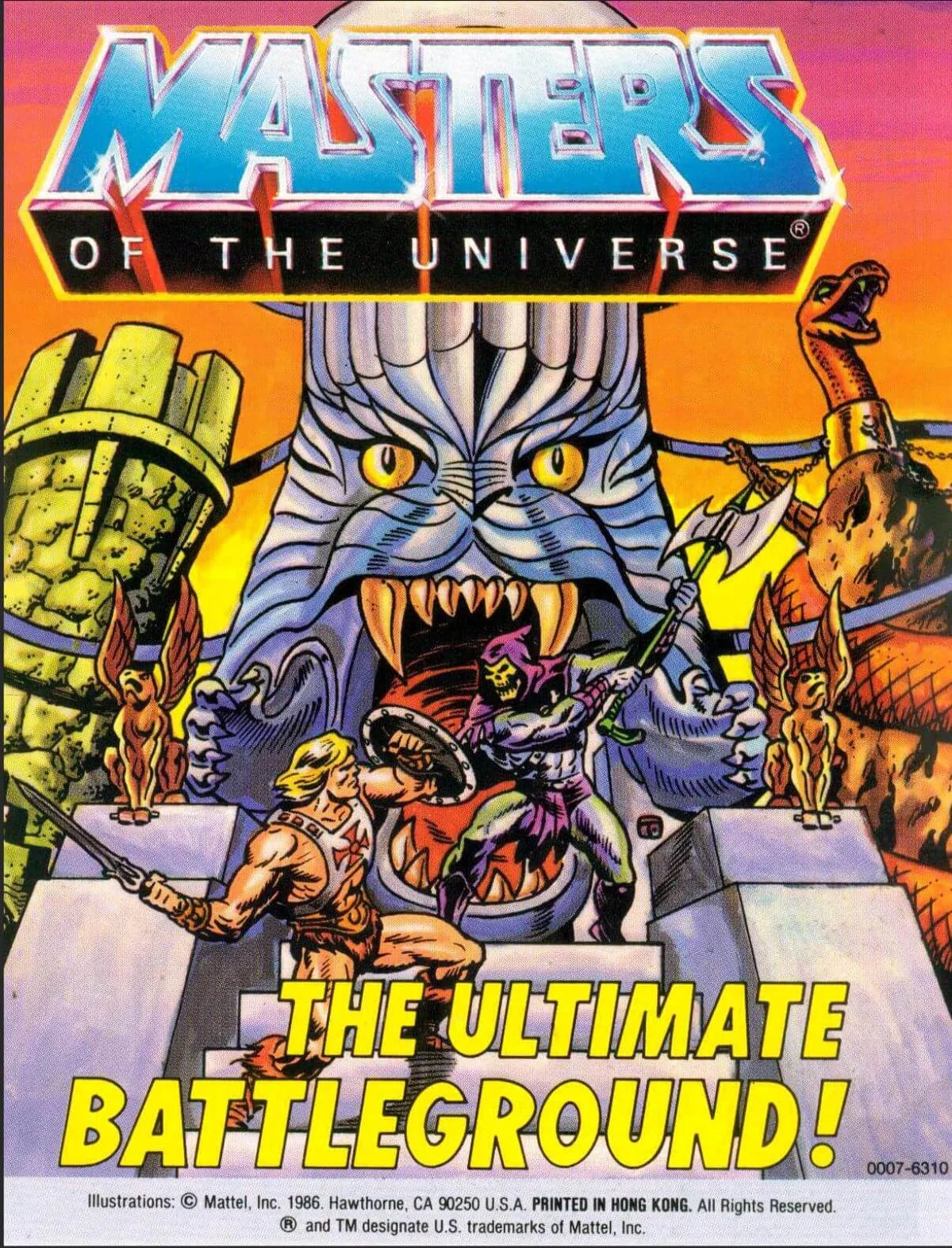 MOTU mini comic the Ultimate Battle Ground