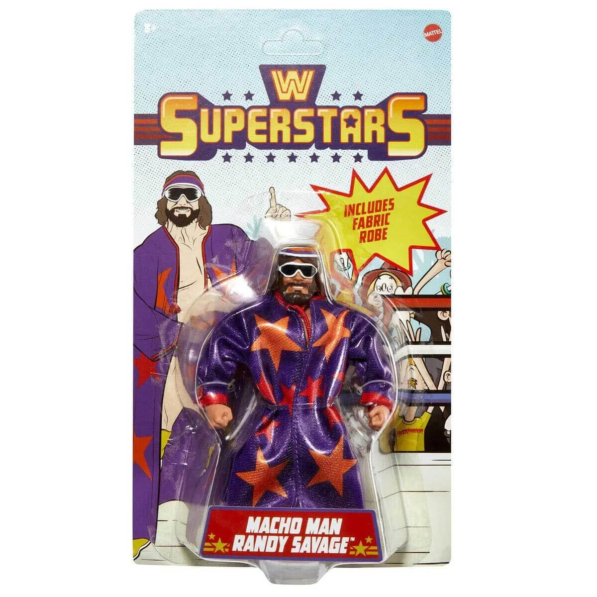 Macho Man Randy Savage Card Front WWE Superstars Walmart Exclusive Series 4
