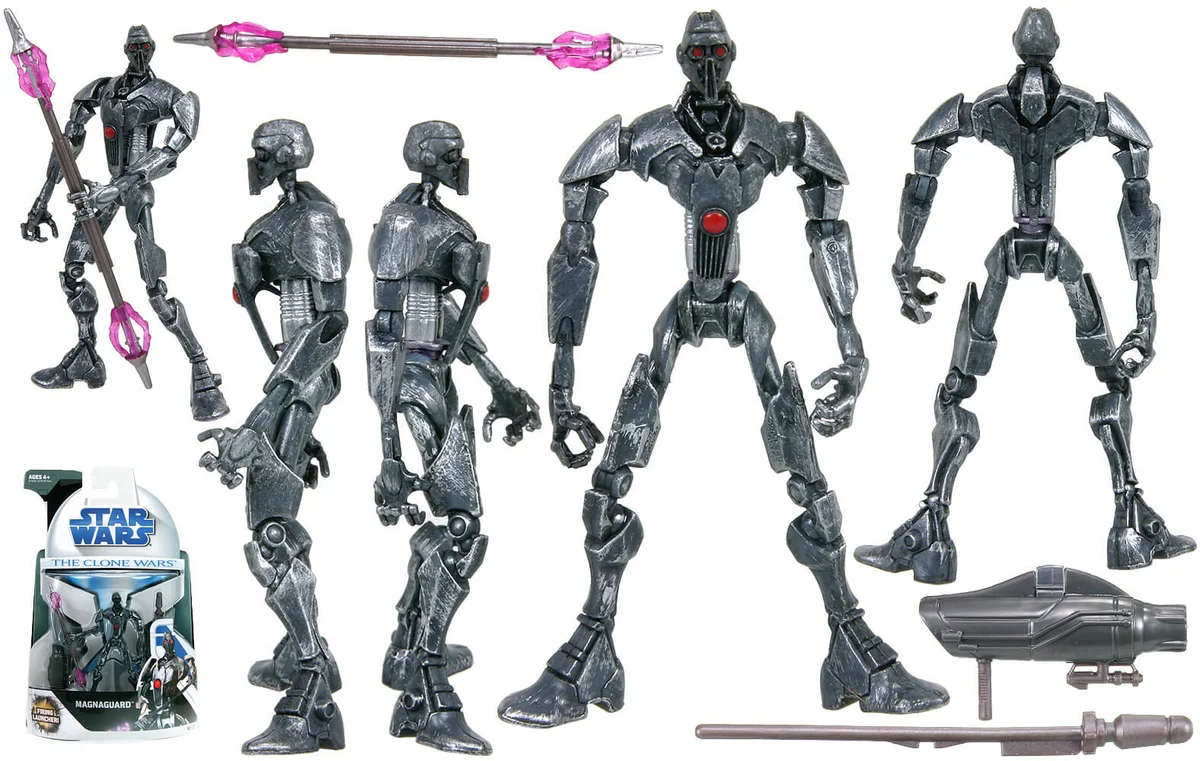 Magna Guard Clone Wars Animated Figure Weapons and Accessories
