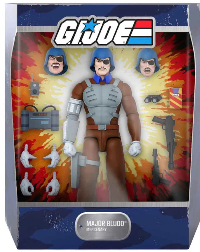 Major Bludd GI Joe Super 7 Ultimates - Wave 5