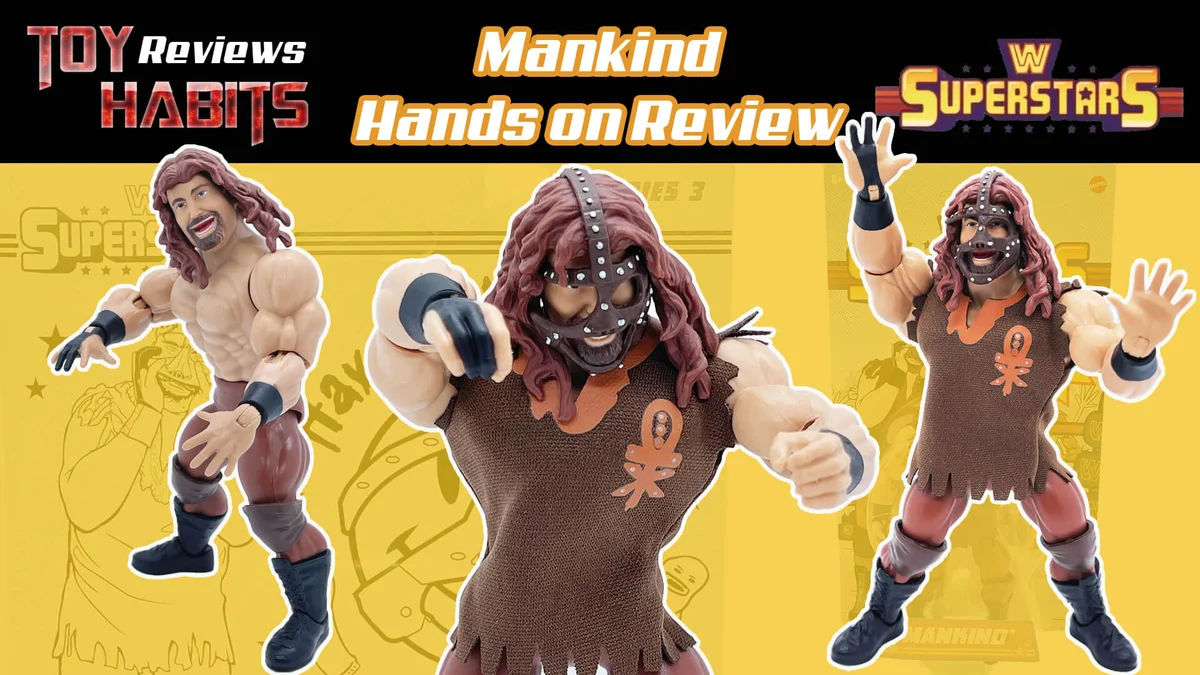 Mankind WWE Superstars Series 3 Hands on Review