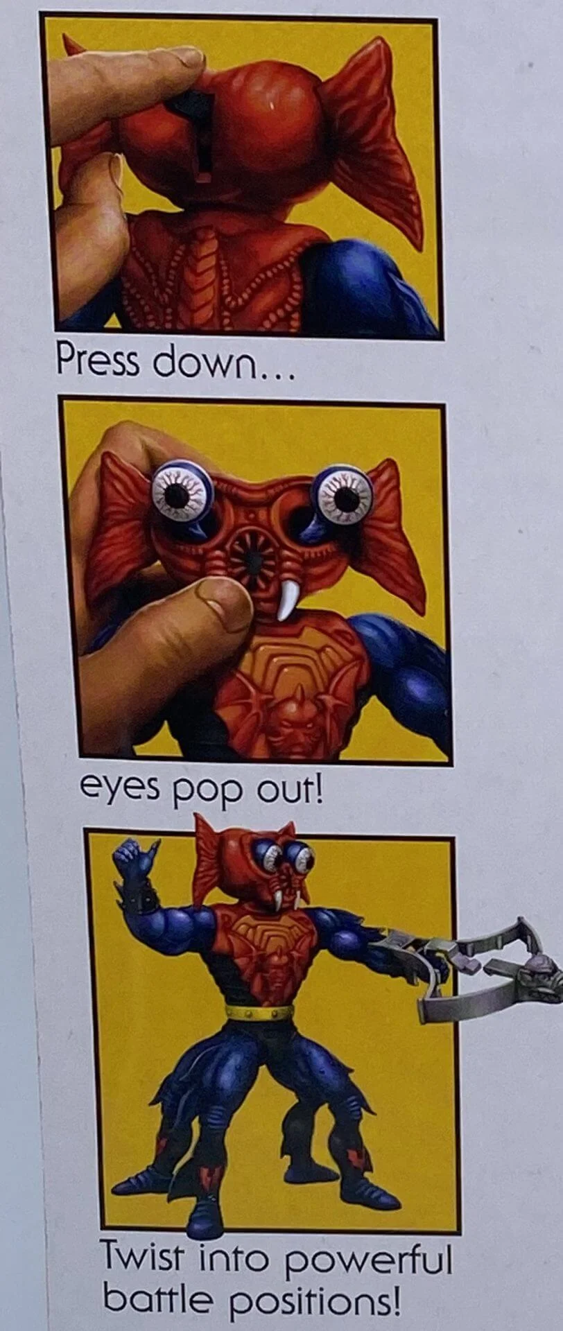 Mantenna MOTU Origins Package Action Feature