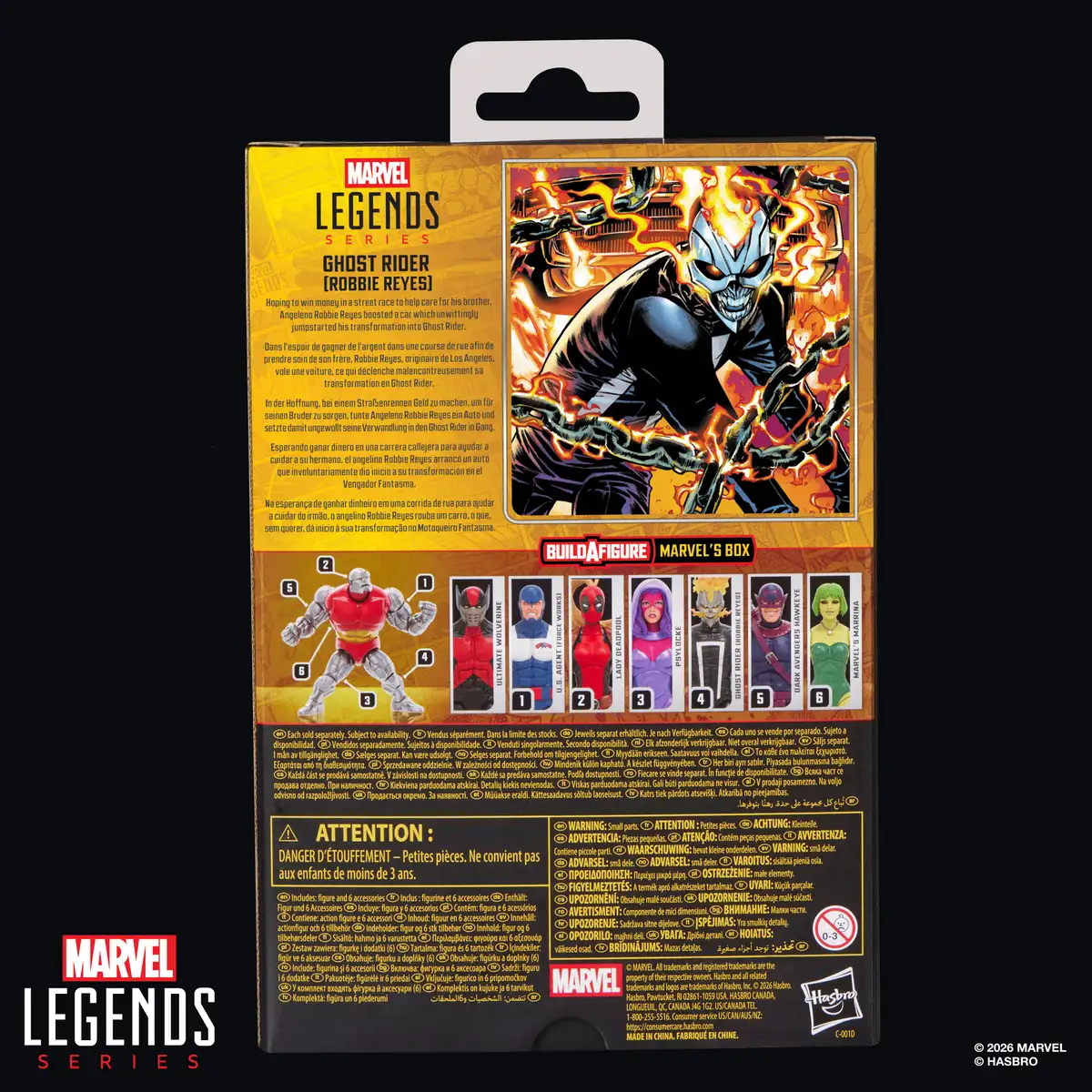 Marvel Legends Ghost Rider (Robbie Reyes) Action Figure 12