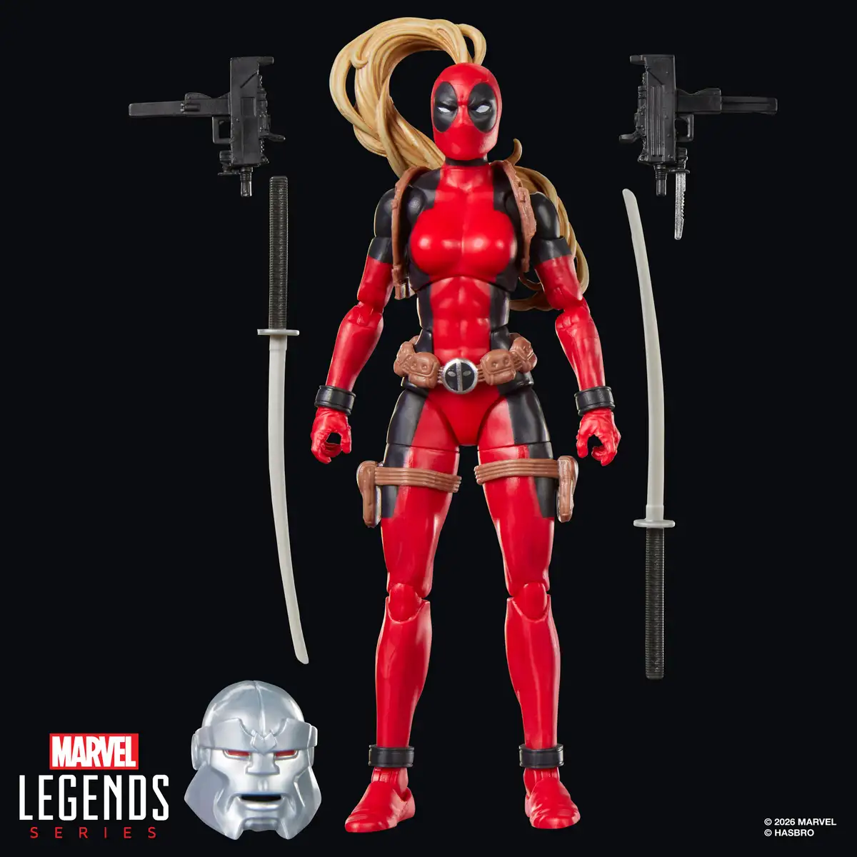 Marvel Legends Lady Deadpool Action Figure 10