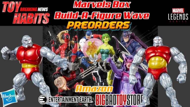Marvel Legends Marvels Box Build-A-Figure Wave Preorder
