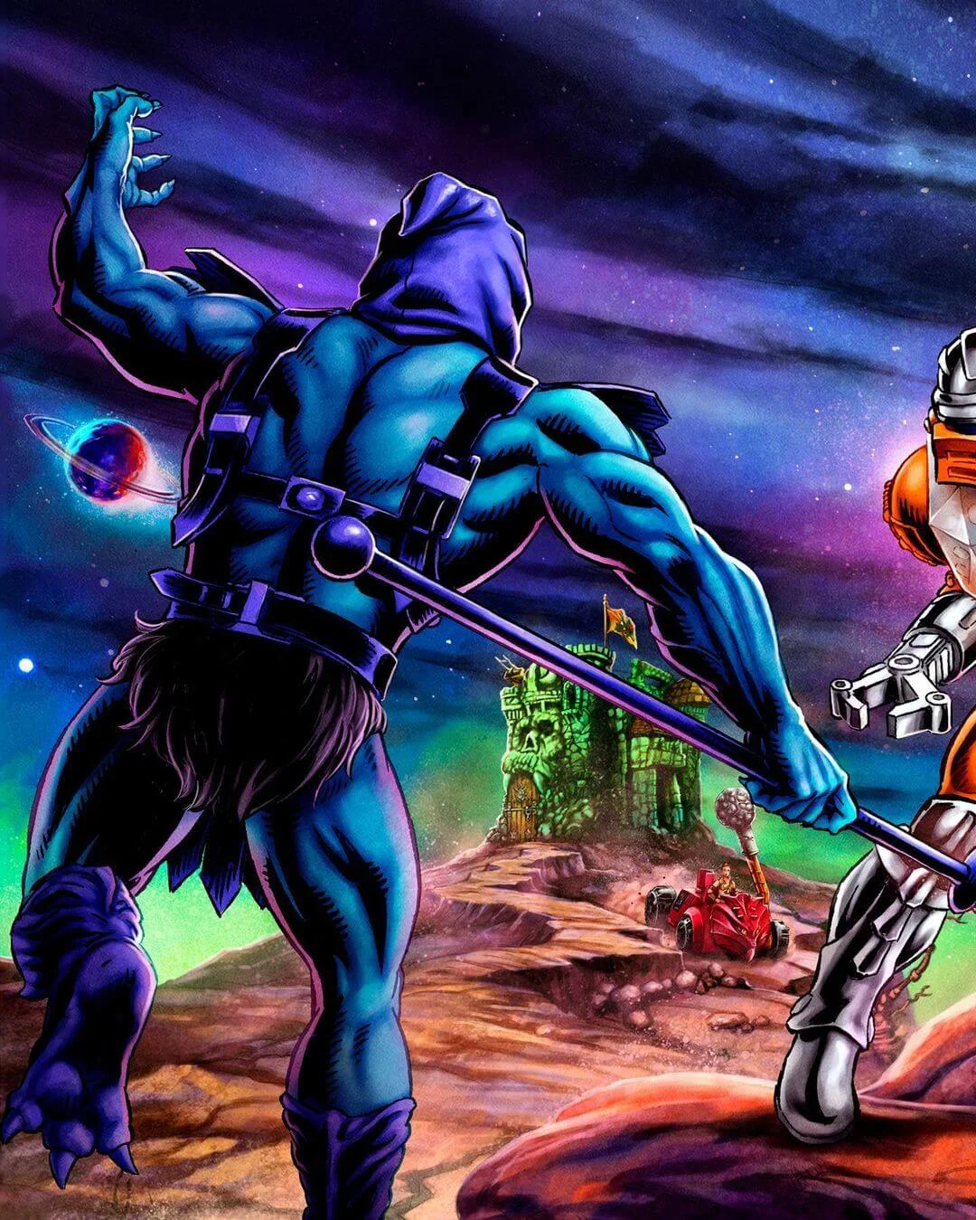 Master of the Universe Origins Roboto official Card Art 1