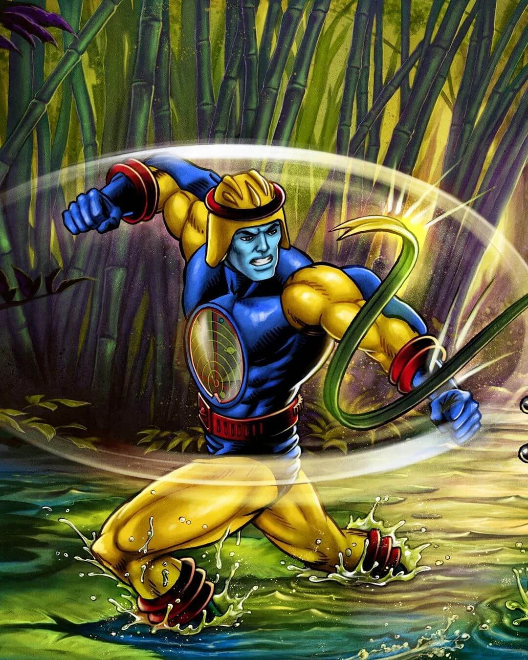 Master of the Universe Origins Tung Lashor official Card Art 1