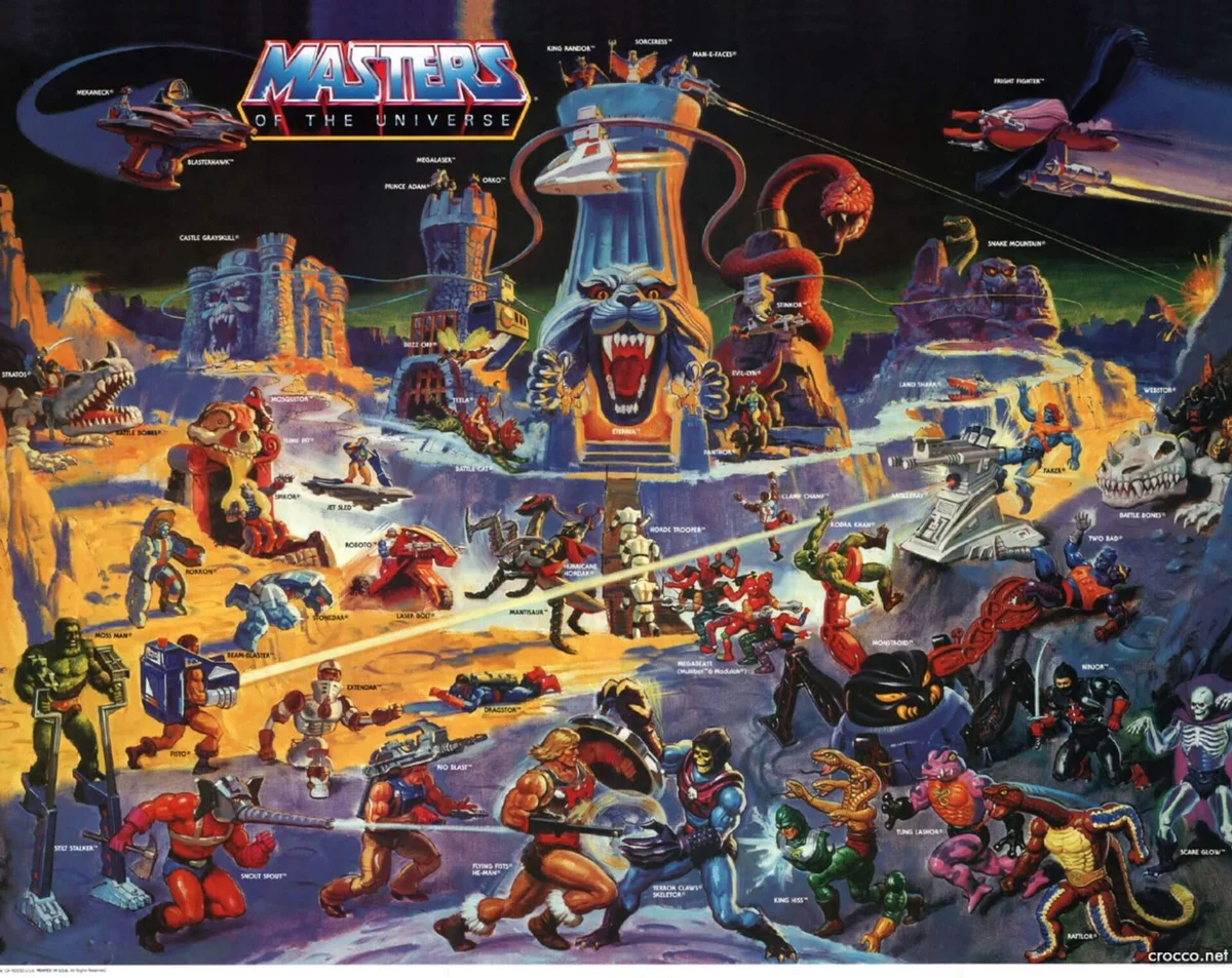 Masters of the Universe Eternia Poster Art crocco net
