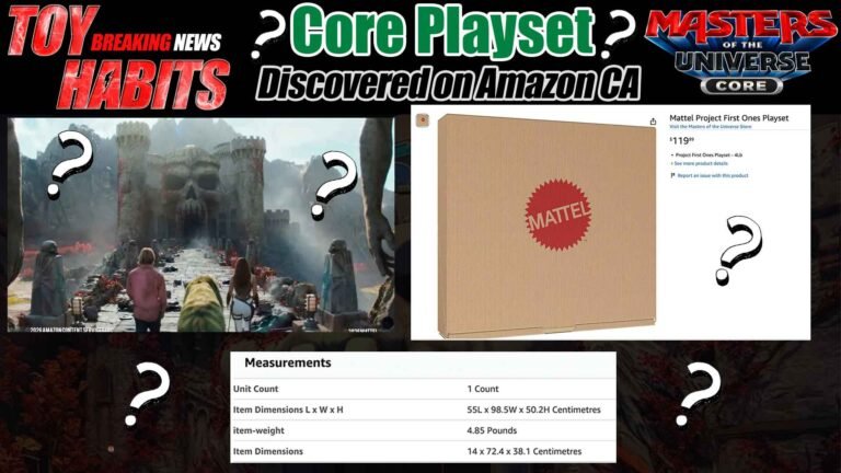 Masters of the Universe First Ones / Core Playset on Amazon Canada