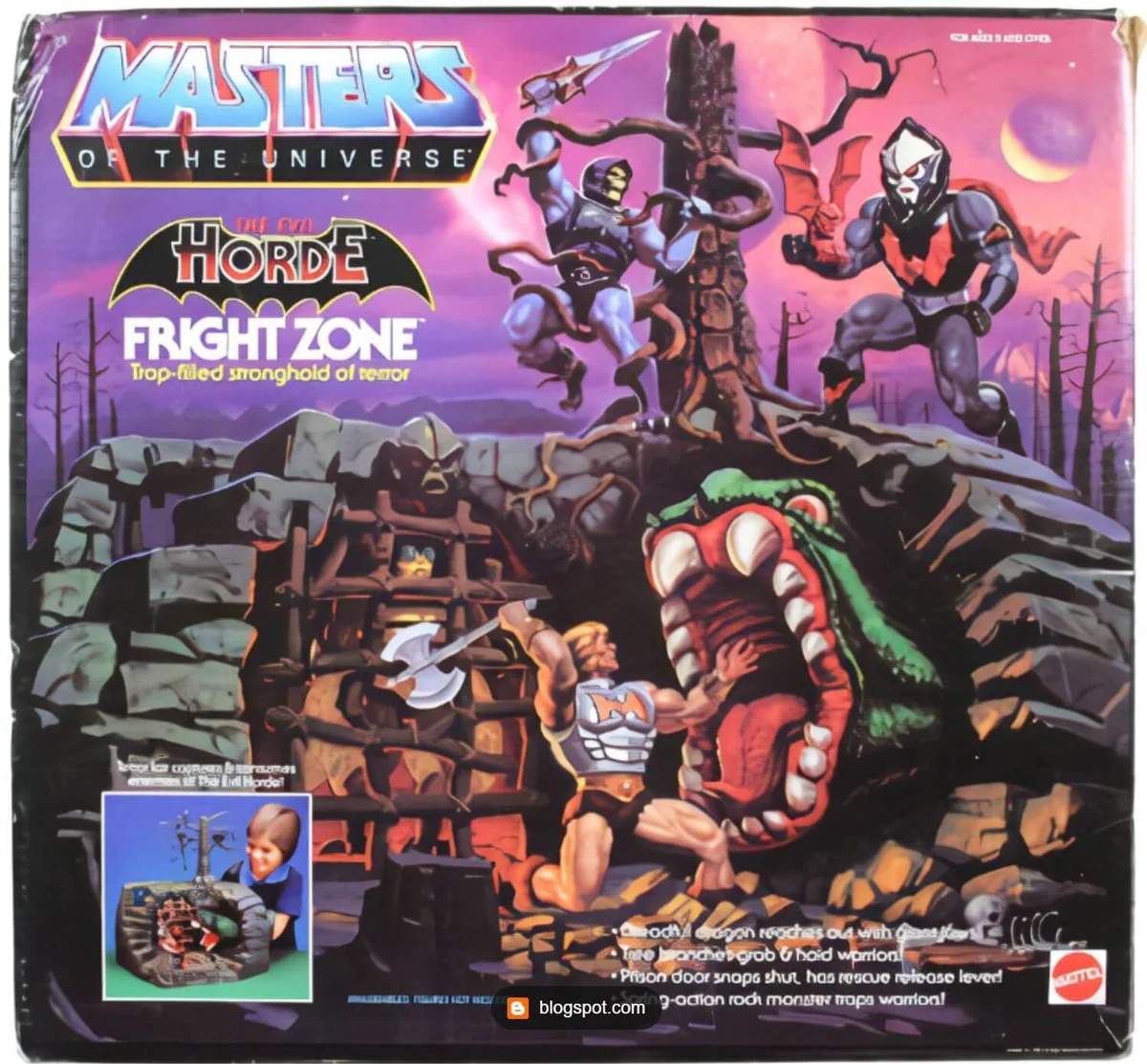 Masters of the Universe Fright Zone Vintage Box