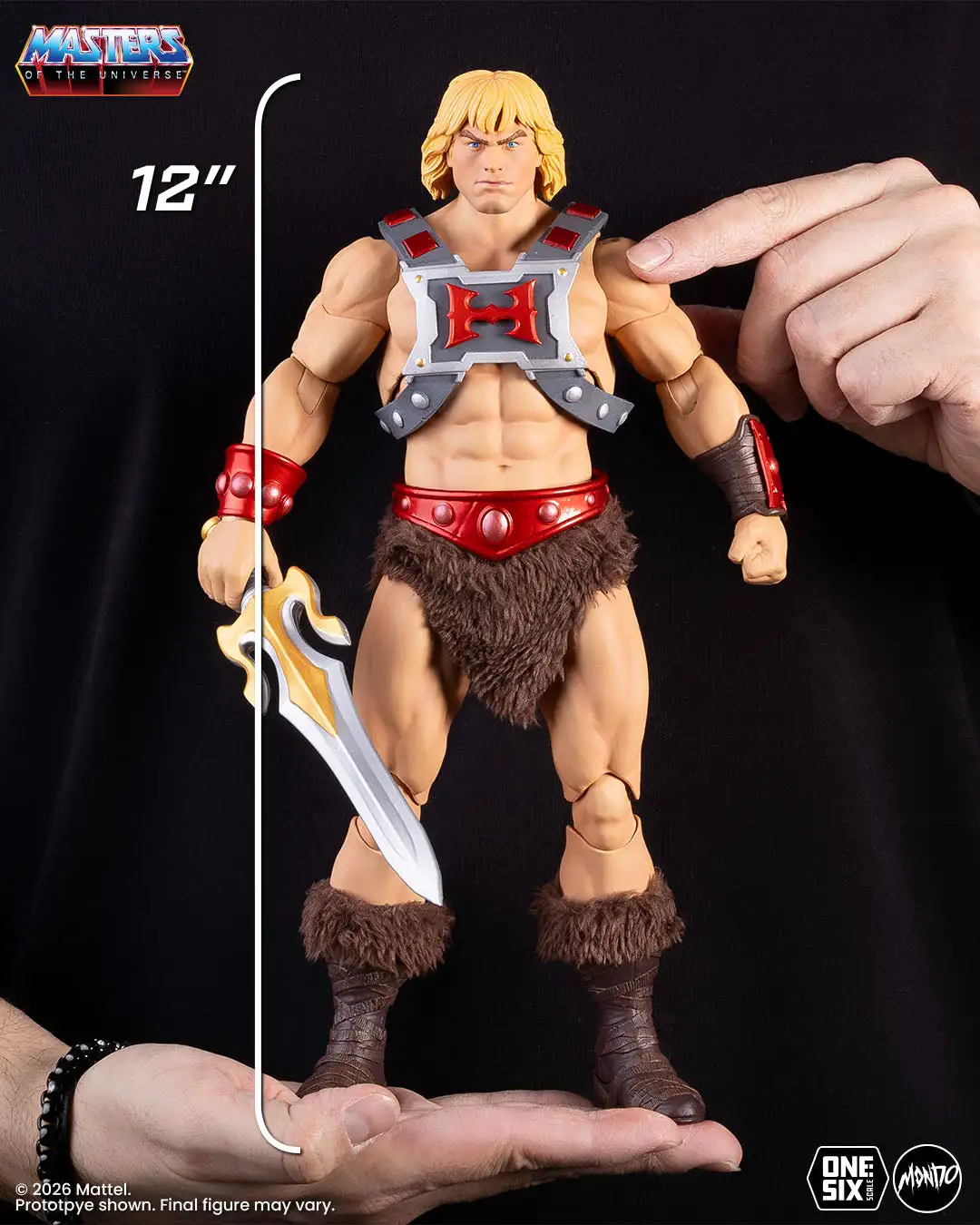 Masters of the Universe   He Man Deluxe 2.0 1 6 Scale Figure   Timed Edition 07