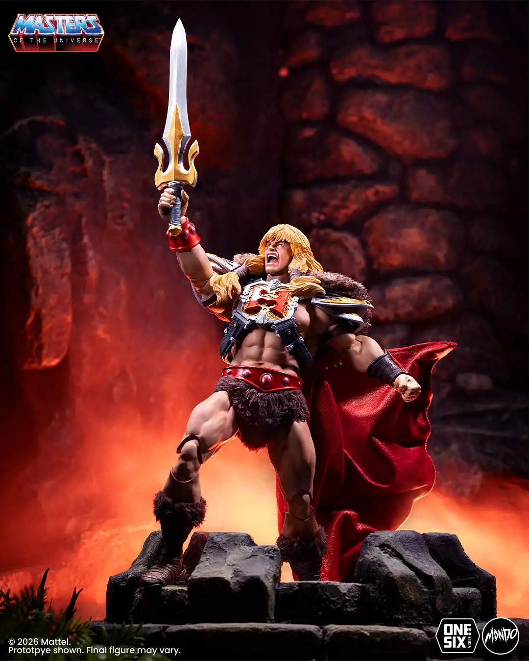 Masters of the Universe   He Man Deluxe 2.0 1 6 Scale Figure   Timed Edition 12
