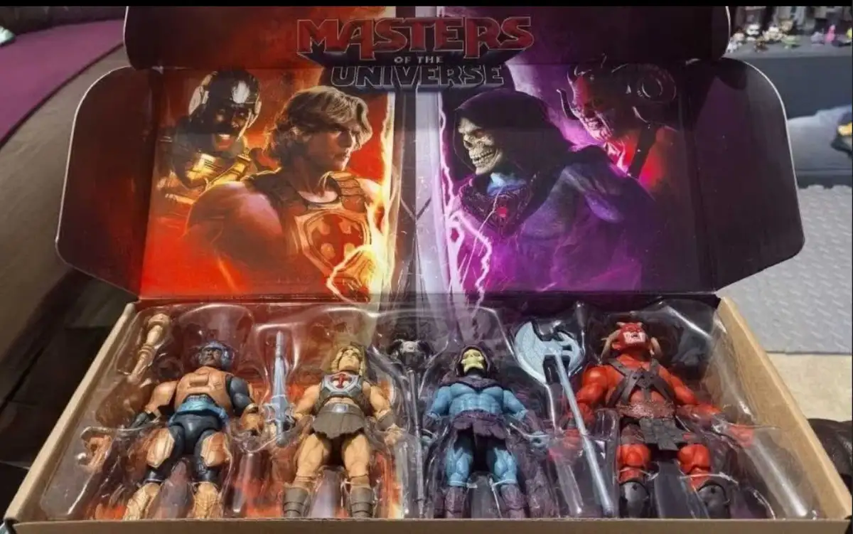 Masters of the Universe Movie Core 4 Pack In Box