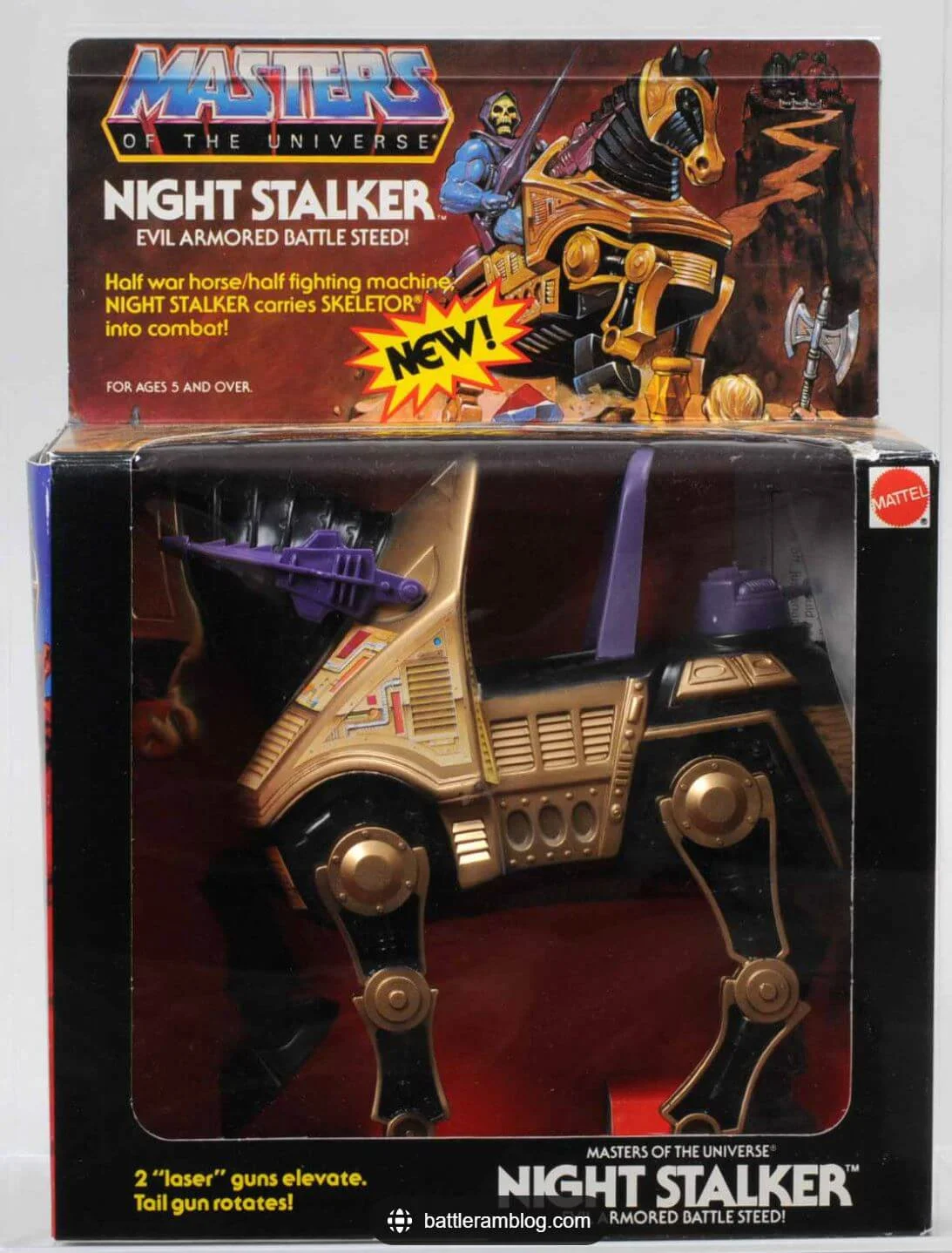 Masters of the Universe Nighstalker Vintage package