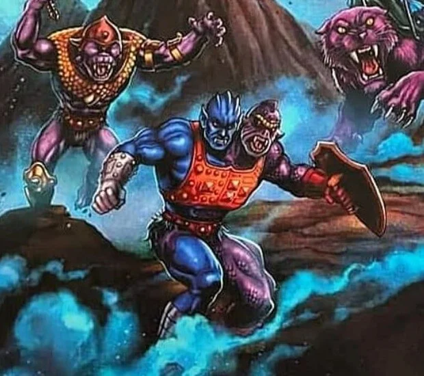 Masters of the Universe Origins Battlefield Warriors package rear partial Artwork