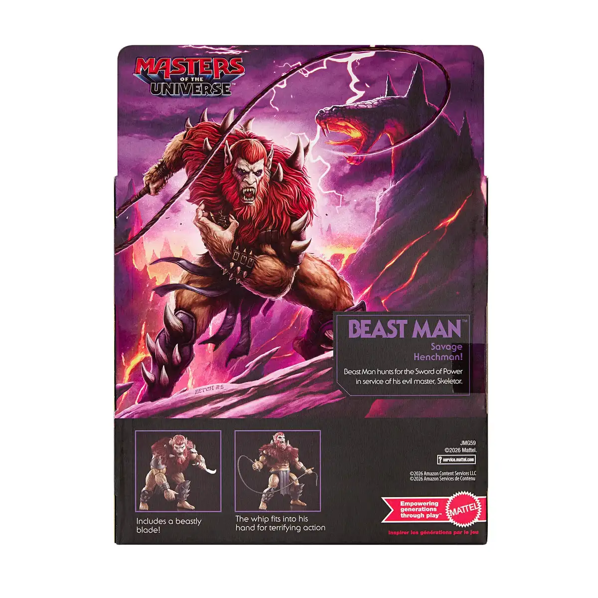 Masters of the Universe Origins Deluxe Beast Man 08