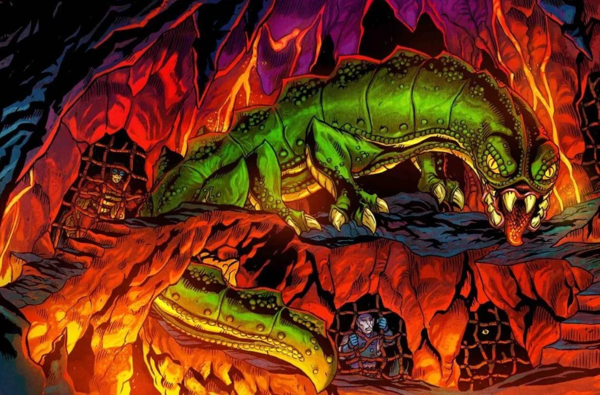 Masters of the Universe Origins Horde 4 Pack Fright Zone Prison Artwork