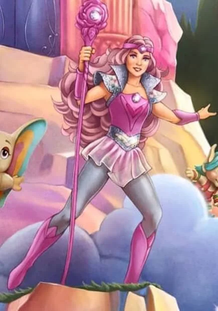 Masters of the Universe Origins Power Con She-Ra Card front Artwork Glimmer