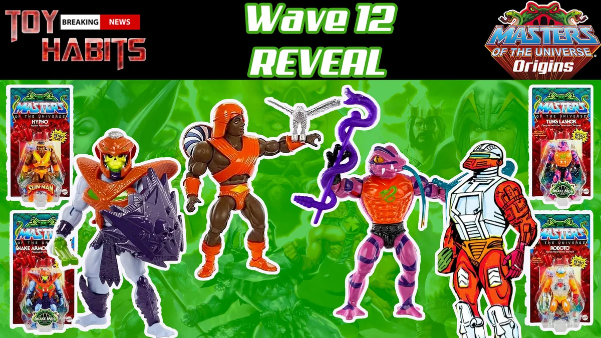 Masters of the Universe Origins Wave 12 Reveal