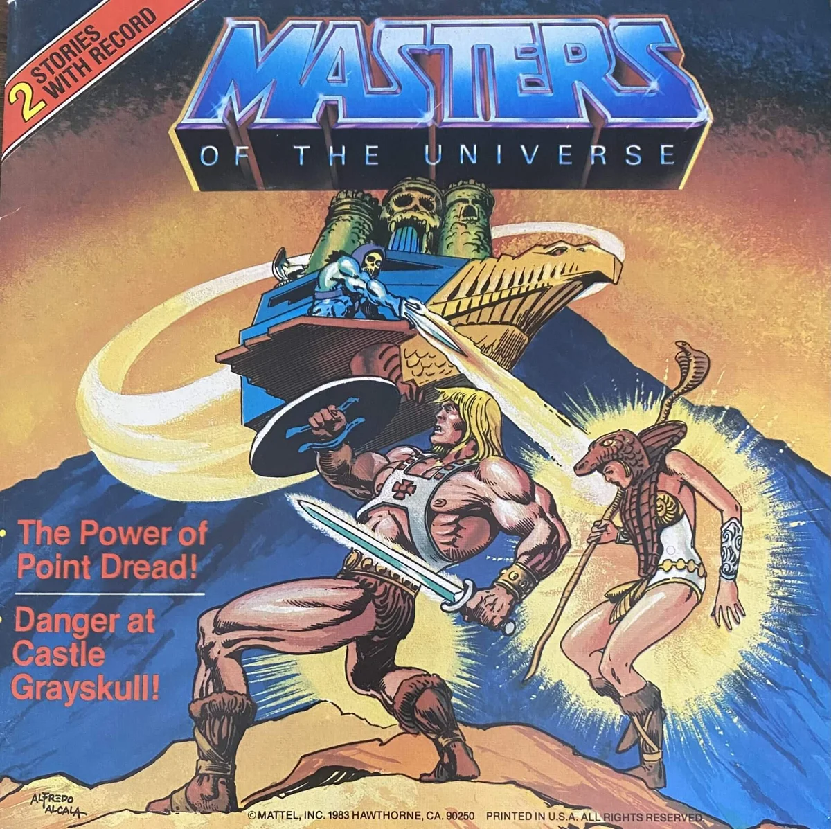 Masters of the Universe Power of Point Dread Mini comic