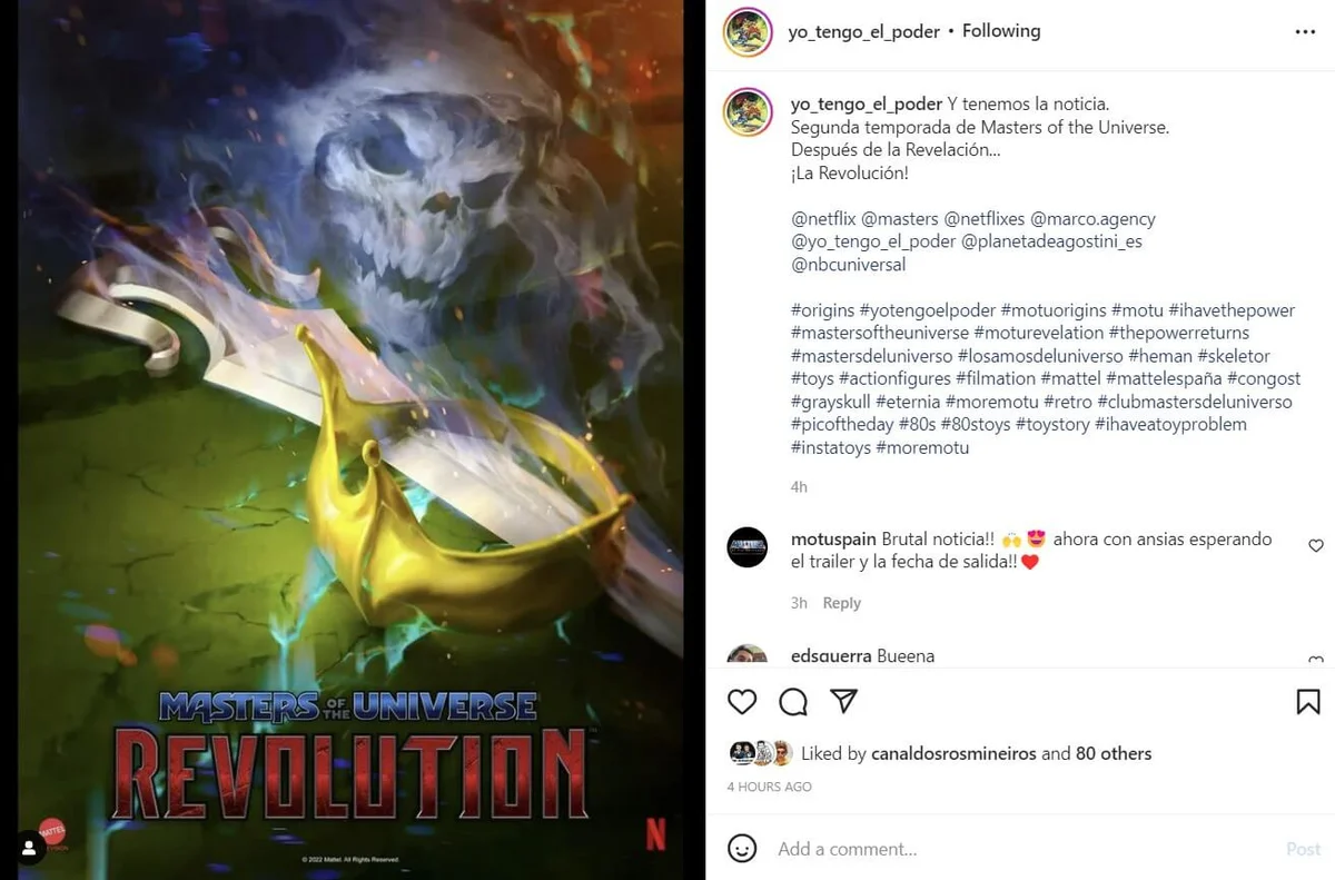 Masters of the Universe Revealtion Season 2 poster