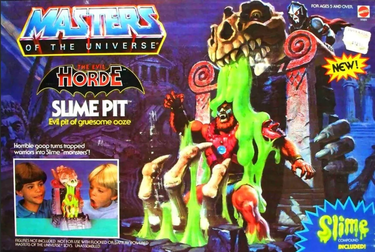 Masters of the Universe Slime Pit Vintage Box