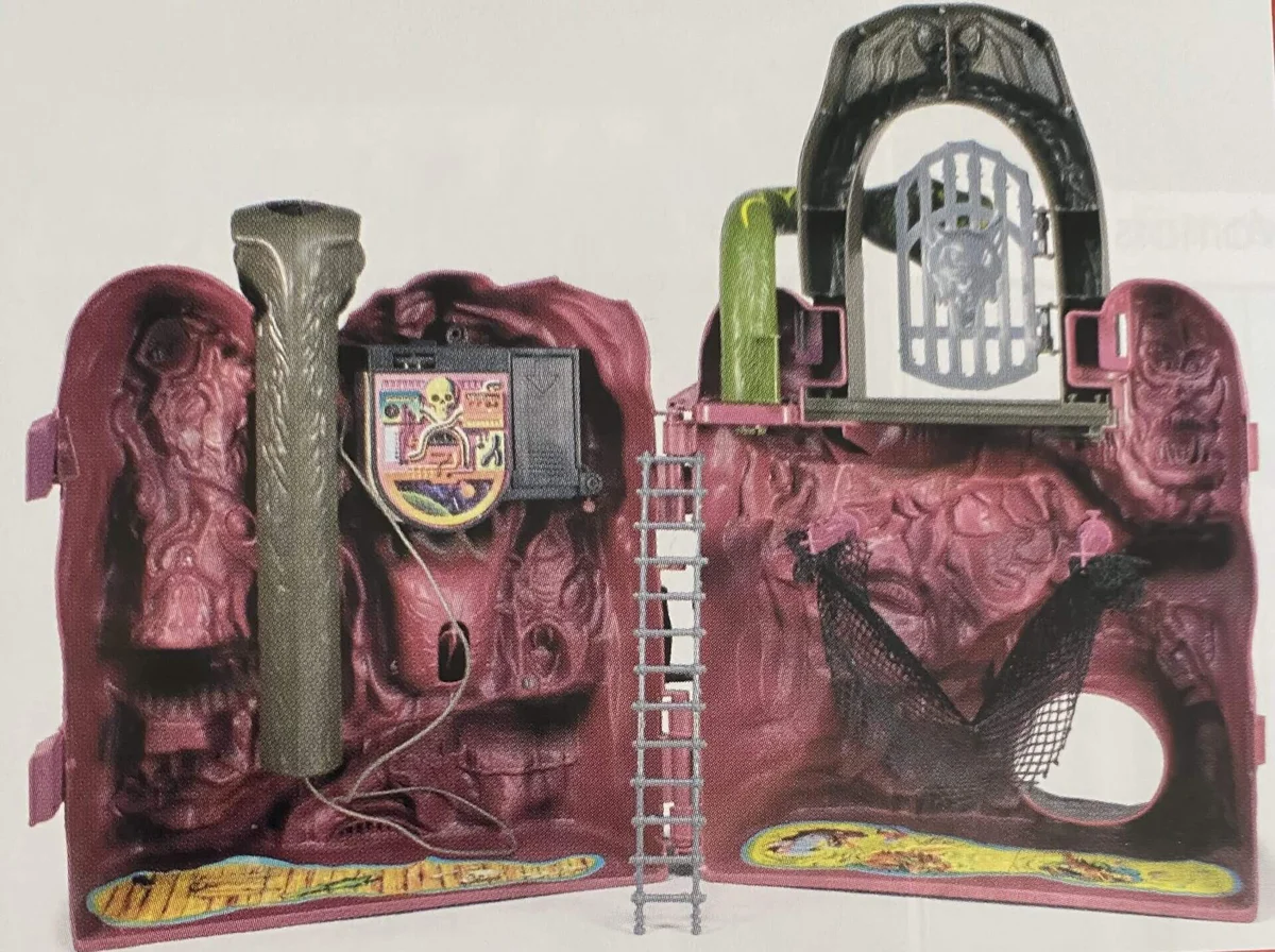 Masters of the Universe Snake Mountain Vintage interior