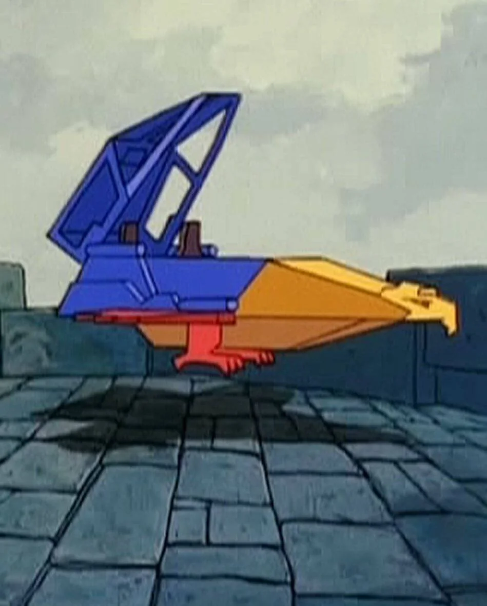 Masters of the Universe Talon Fighter and Point Dread Filmation