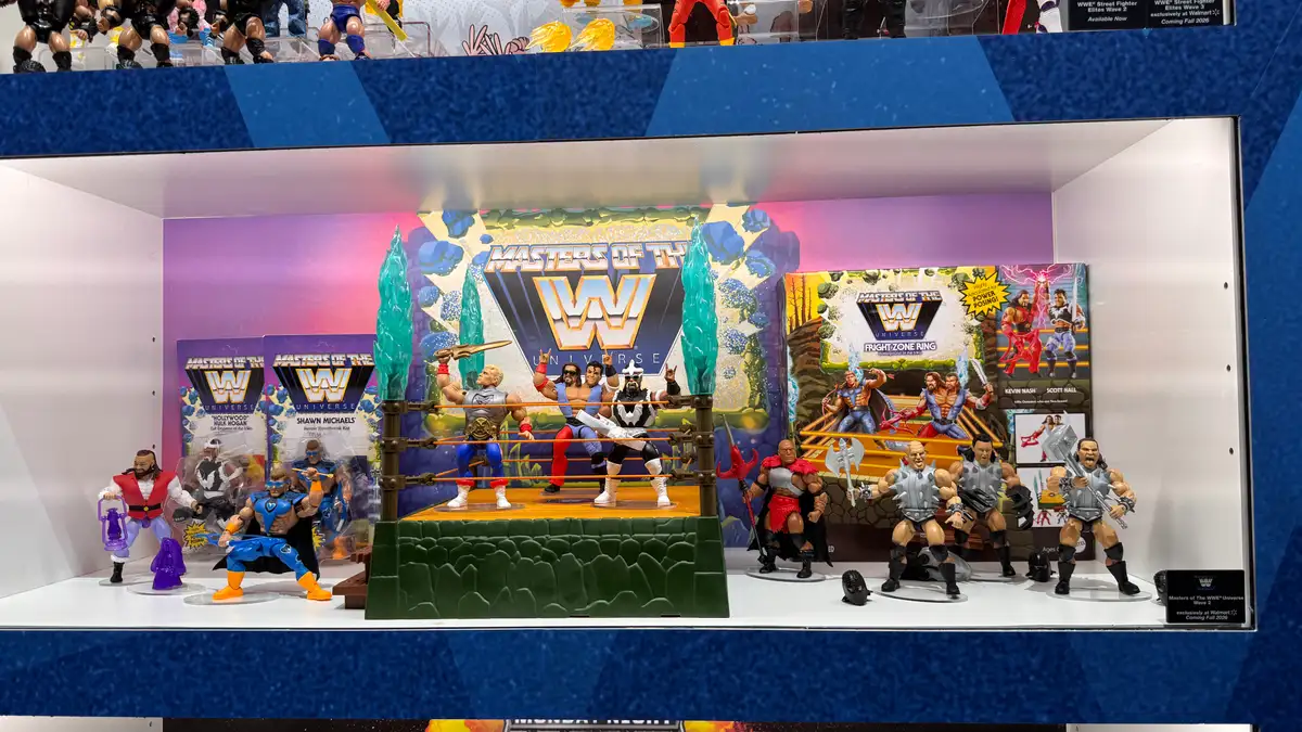 Masters of the WWE Universe WWE World 2026 Booth 9