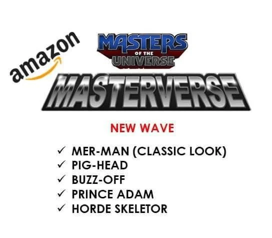 Masterverse Leaked Wave Amazon Exclusives