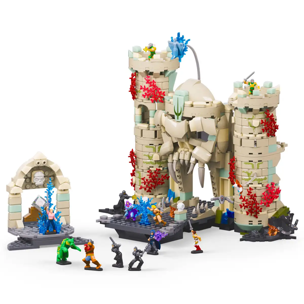 Mattel Brick Shop Masters of the Universe Battle of Castle Grayskull Building Set 02