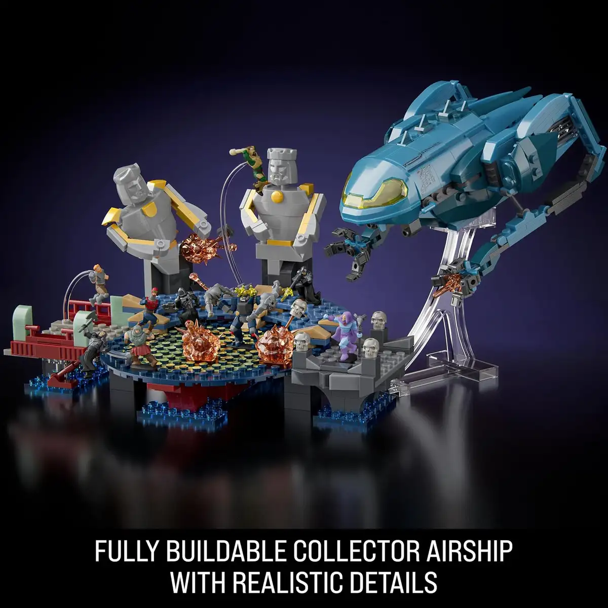 Mattel Brick Shop Masters of the Universe Building Set, Attack of the Collector 3