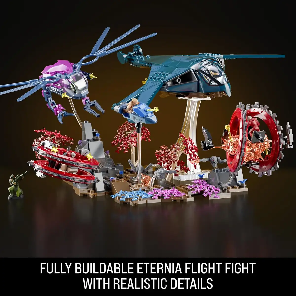 Mattel Brick Shop Masters of the Universe Building Set, Eternia Flight Fight 2