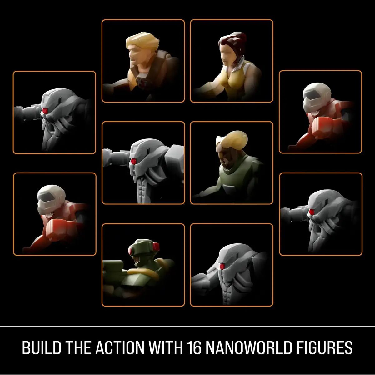 Mattel Brick Shop Masters of the Universe Building Set, Eternia Flight Fight 4