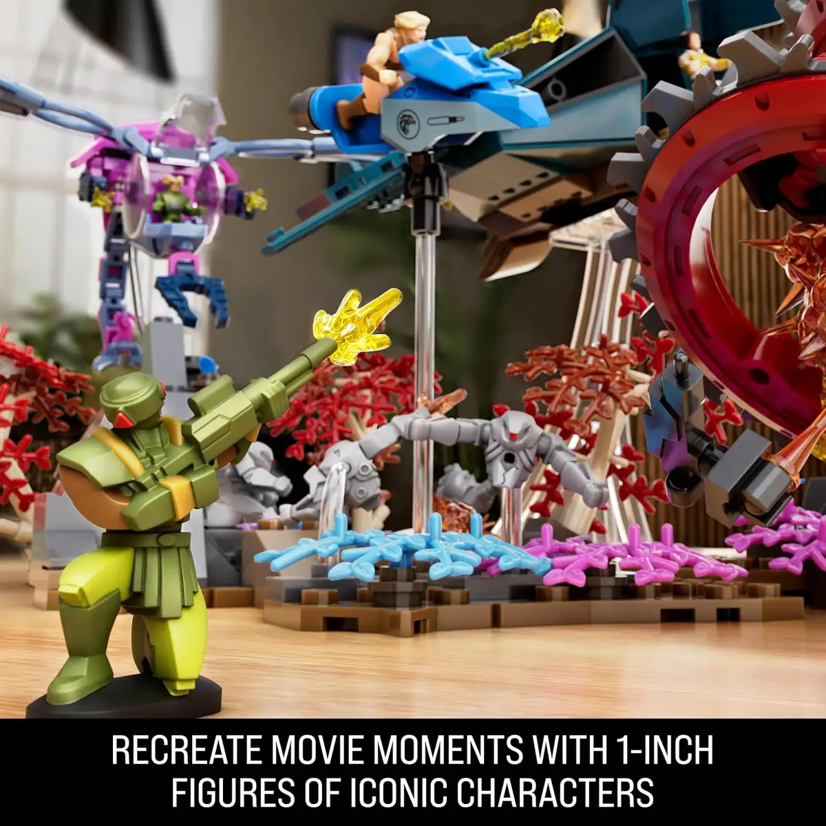 Mattel Brick Shop Masters of the Universe Building Set, Eternia Flight Fight 5