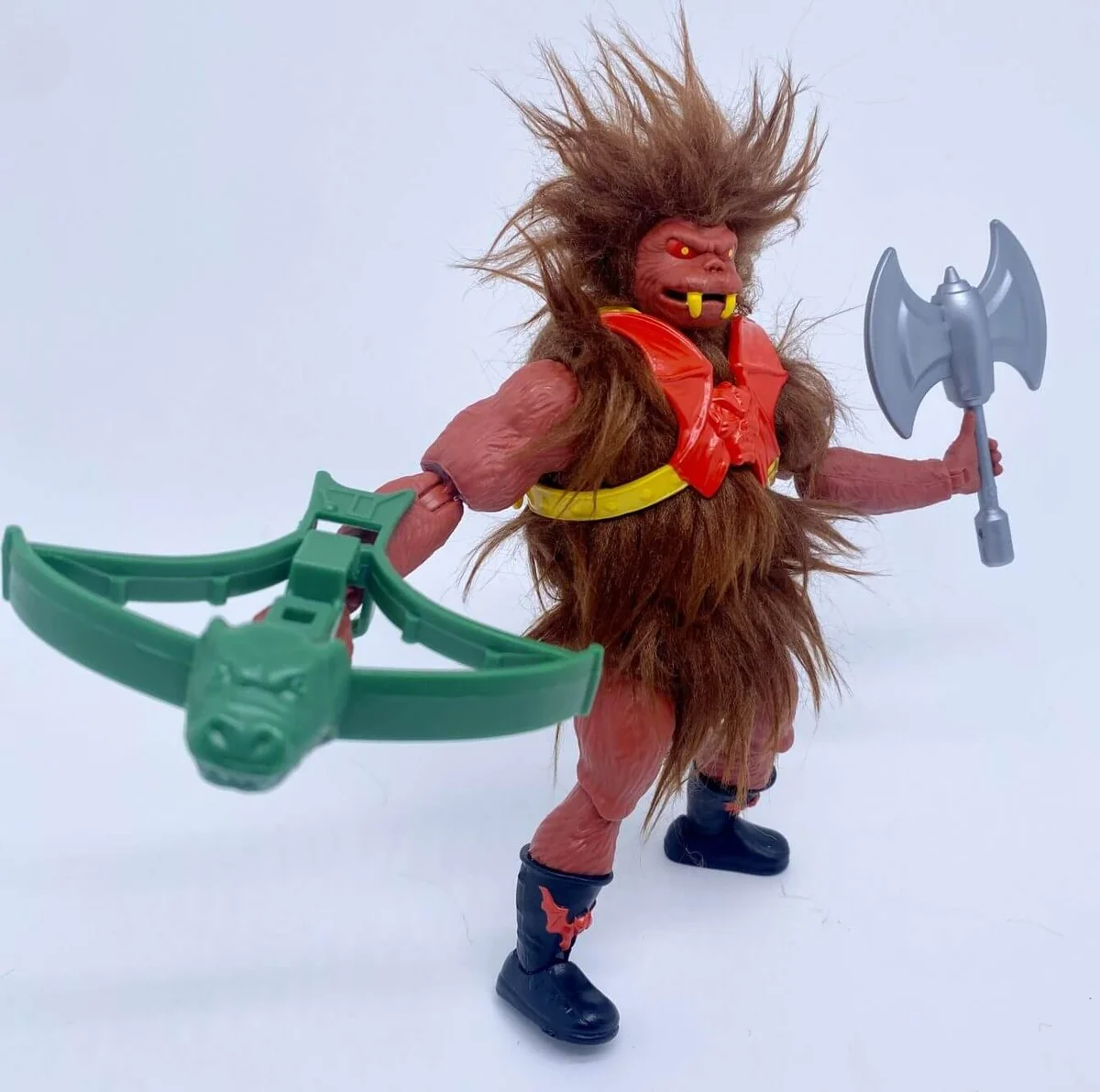 Mattel Creations MOTU Origins Grizzlor action pose 3