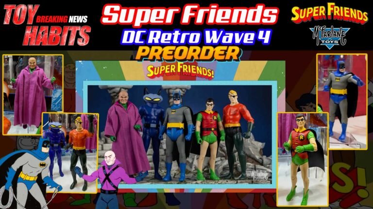 McFarlane DC Super Friends Retro Wave 4 Preorder