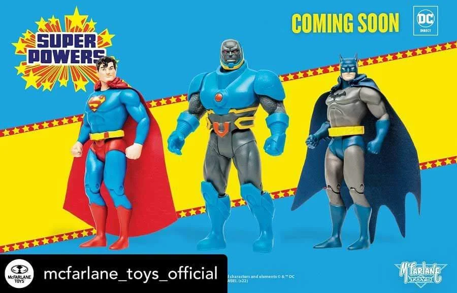 McFarlane Super Powers Wave 1 figures