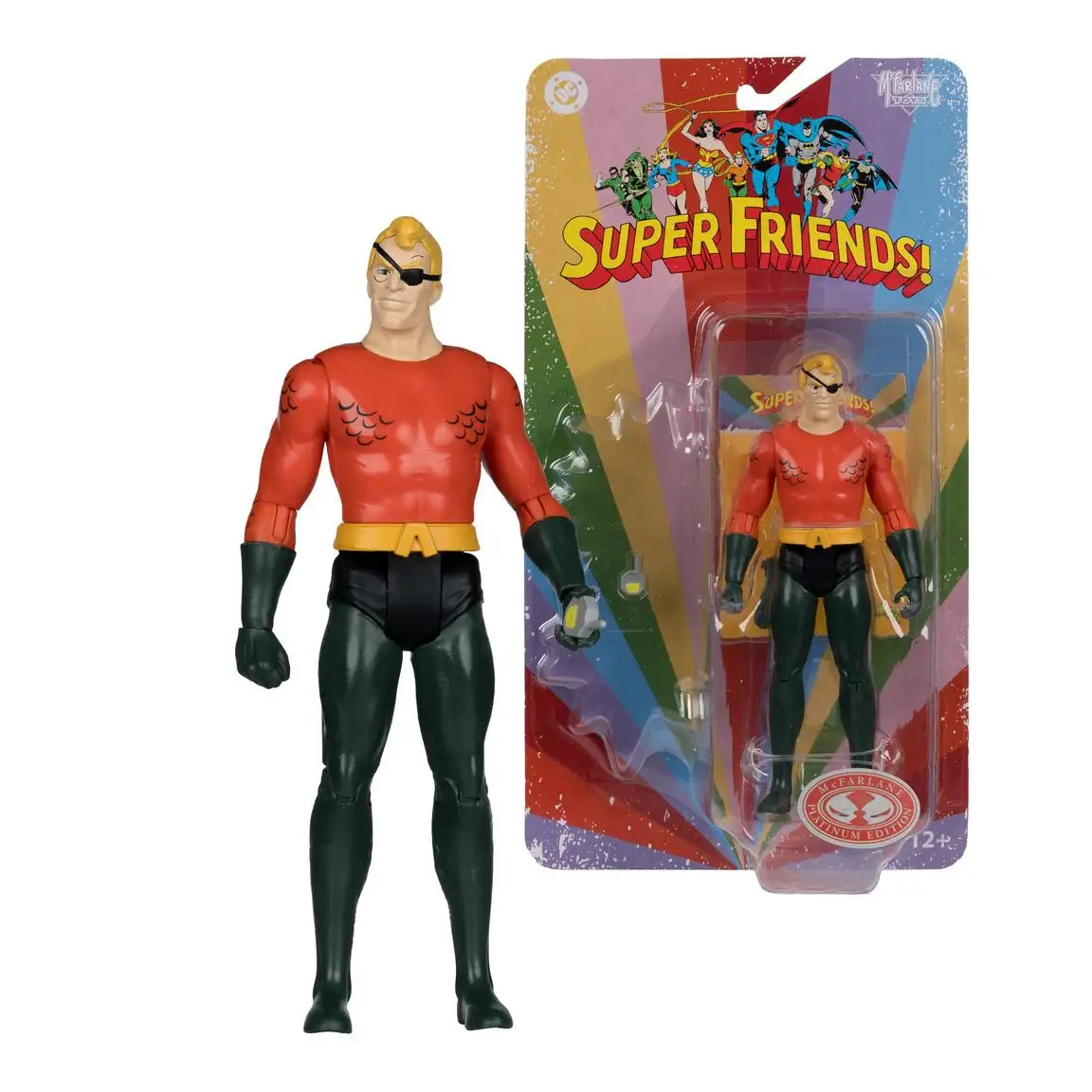 McFarlane Toys DC Super Friends Aquaman 6 in Retro Action Figure 5