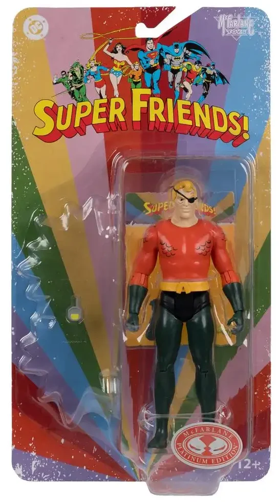 McFarlane Toys DC Super Friends Aquaman 6 in Retro Action Figure 6