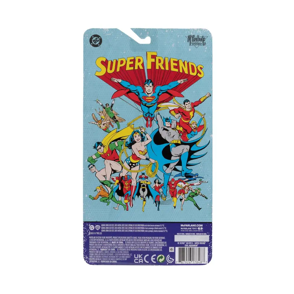 McFarlane Toys DC Super Friends Aquaman 6 in Retro Action Figure 7