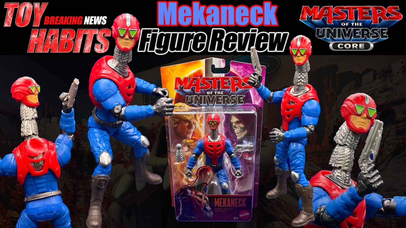 Mekaneck 2026 MOTU Movie Core Figure Review