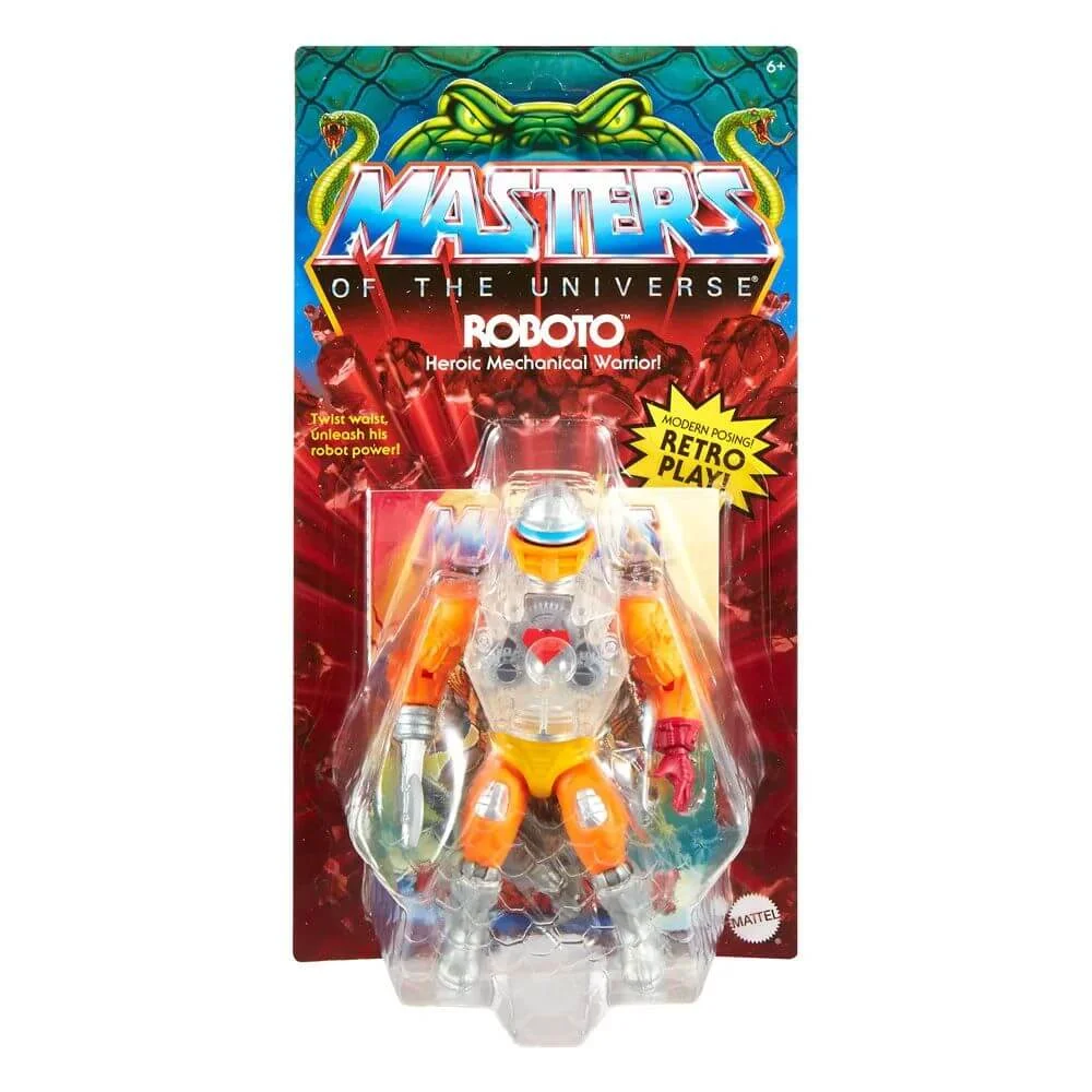 Mini Comic Roboto Masters of the Universe Origins Figure