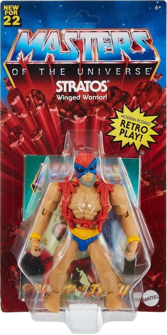Mini Comic Stratos Masters of the Universe Origins Wave 7